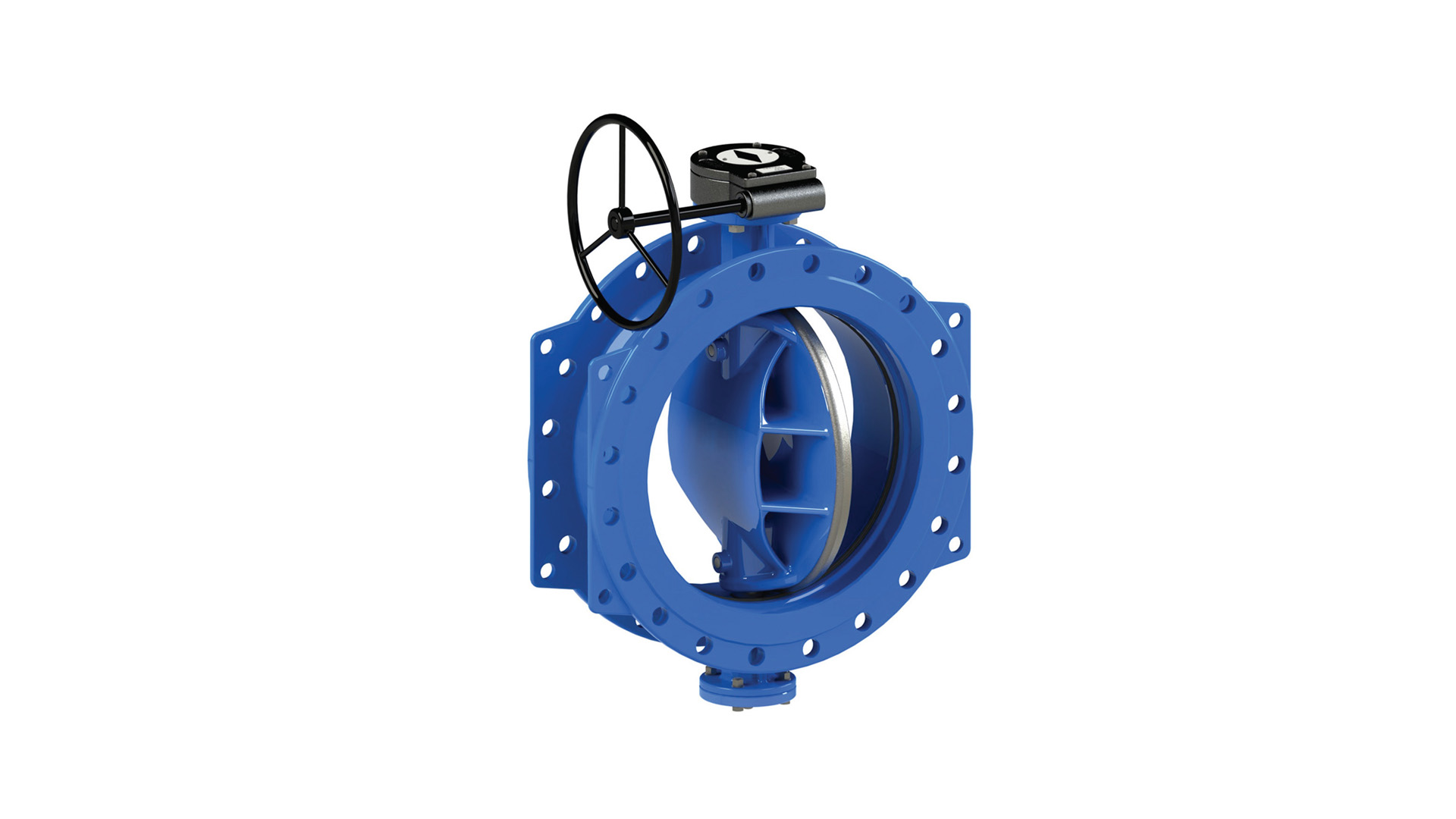 双偏心蝶阀：高性能工业阀门，